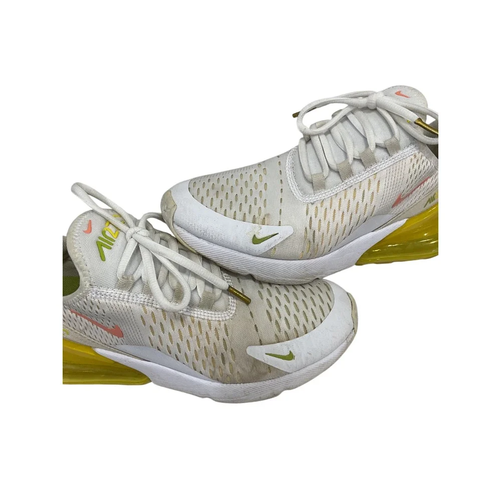 Nike Lightweight White Air Max 270 Sneakers Size 7 - Picture 7 of 7